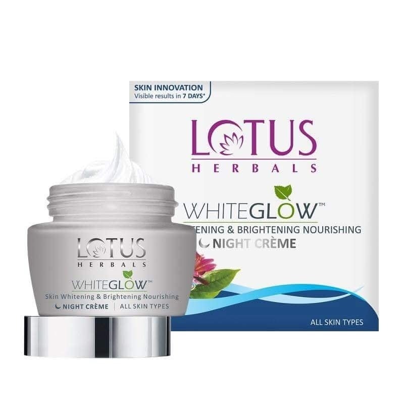 Picture of Lotus Herbals White Glow Skin Brightening & Nourishing Night Cream - 40g