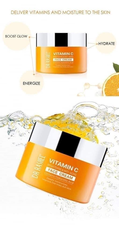 Picture of Dr. Rashel Vitamin C Brightening & Anti-aging Face Cream (PRC) - 50GM