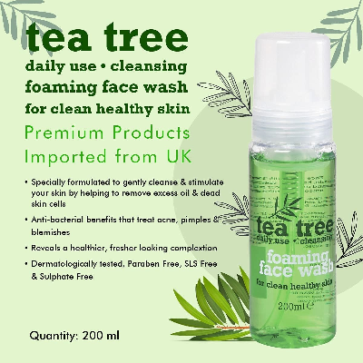 Picture of XpelTea Tree Foaming Face Wash 200ml