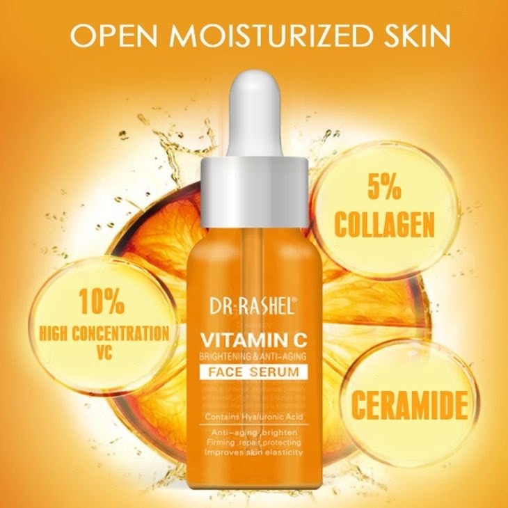 Picture of Dr. Rashel Vitamin C Face Serum (Men & Women) - 50ml