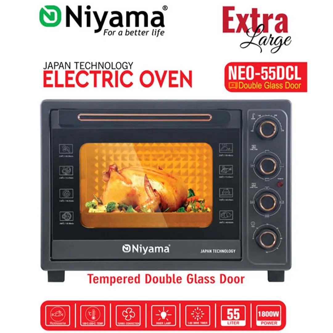 Picture of Niyama Japan Technology 55Ltr Electric Oven NEO-55DCL
