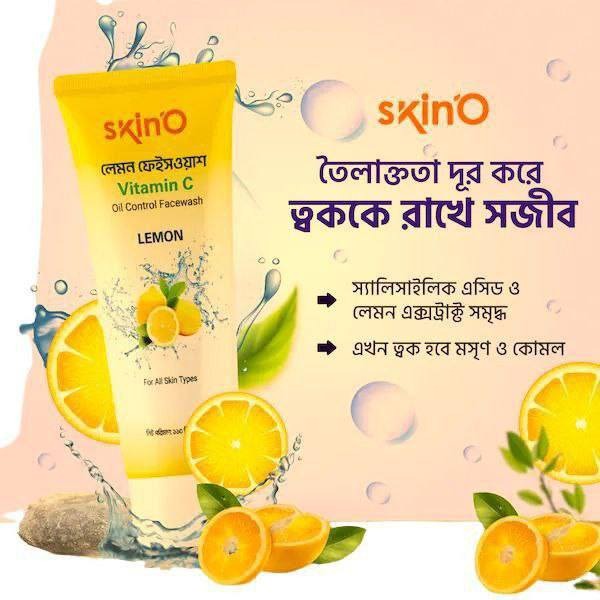 Picture of Skin'O Vitamin C Oil Control Facewash (Lemon) 110ml