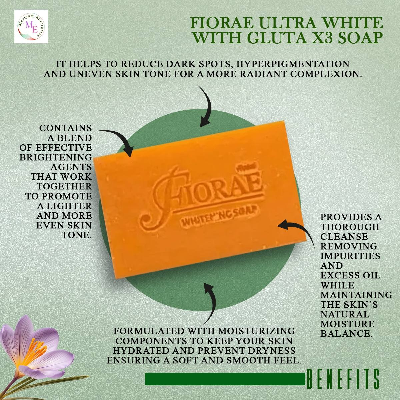 Picture of Fiorae Ultra White With Gluta X3 Soap-165gm (Thailand )