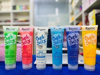 Picture of FASMC Bath Salts Body Massage Scrub (all flavours available) - 380gm