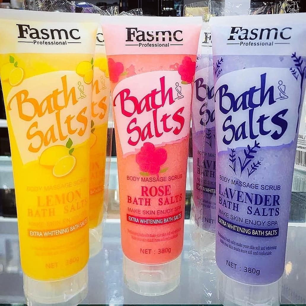 Picture of FASMC Bath Salts Body Massage Scrub (all flavours available) - 380gm