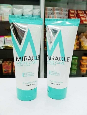 Picture of Miracle white care foam Face wash-120ml
