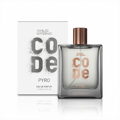 Picture of Wild Stone - CODE Pyro Long Lasting Perfume for Men | Long Lasting Smell | Earthy & Spicy | Eau de Parfum - 100 ml