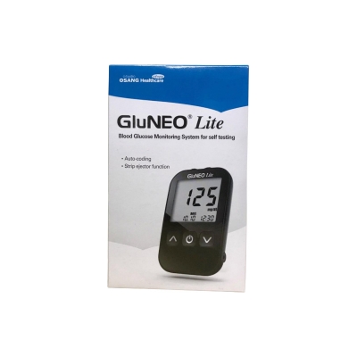 Picture of গ্লু নিও লাইট ব্লাড সুগার মিটার গ্লুকোমিটার কিট টেস্ট স্ট্রিপস সূঁচ ল্যানসেট মেডিকেল ডায়াবেটিস টেস্টার মনিটরিং সিস্টেম
