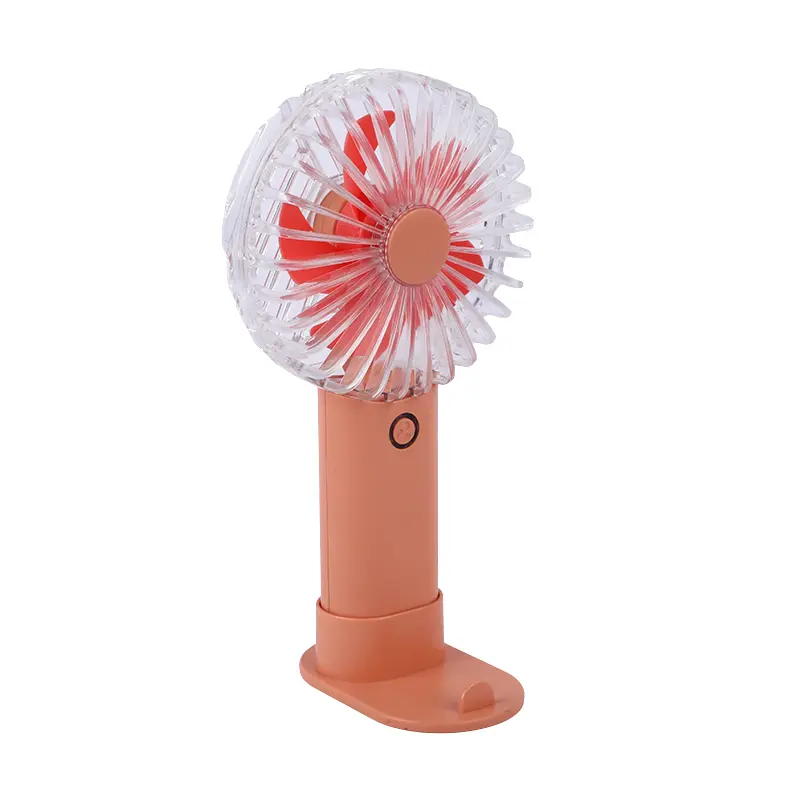 Picture of Portable Mini Handheld USB Rechargeable Fan – Personal Cooling Fan with Strong Airflow, Lightweight & Quiet Design for Home, Office, Travel & Outdoor Use