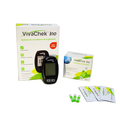 Picture of VivaChek Ino Glucose Monitoring System with 10 strip