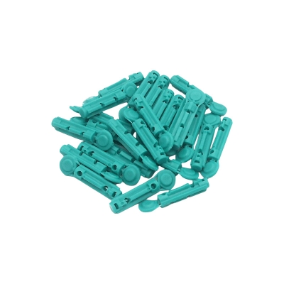 Picture of 100PCS Per BOX Blood Glucose Sterile Lancet With Scure Cap Blood Glucose Meter Accessories 28G