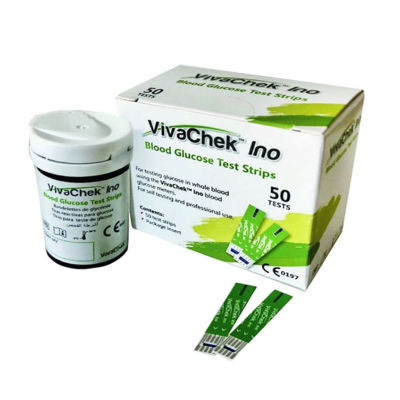 Picture of VivaChek Ino Blood Glucose 50 Test Strips