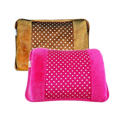 Picture of বৈদ্যুতিক হিটিং জেল প্যাড (2 টির কম্বো-প্যাক) গরম পানির ব্যাগ, হিটিং ব্যাগ বৈদ্যুতিক জেল, নরম মখমলের হাতের পকেট সহ ব্যথা মুক্তির জন্য বৈদ্যুতিক গরম পানির ব্যাগ