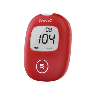 Picture of ডায়াবেটিক ব্লাড সুগার ডিটেকশন গ্লুকোমিটারের জন্য ল্যানসেট সূঁচের সাথে নিরাপদ aq স্মার্ট 25 রক্তের গ্লুকোজ টেস্ট স্ট্রিপস