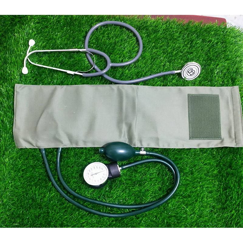 Picture of Super Care Aneroid Sphygmomanometer with Double Head Stethoscope