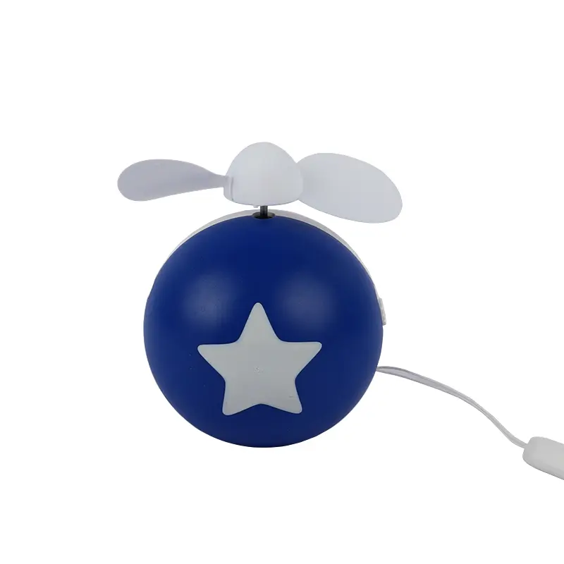 Picture of Portable Mini Handheld USB Rechargeable Fan – Personal Cooling Fan with Strong Airflow, Lightweight & Quiet Design for Home, Office, Travel & Outdoor Use