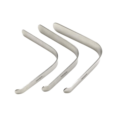 Picture of স্টেইনলেস স্টিল l-আকৃতির জিহ্বা ডিপ্রেসর (3 পিসের সেট)