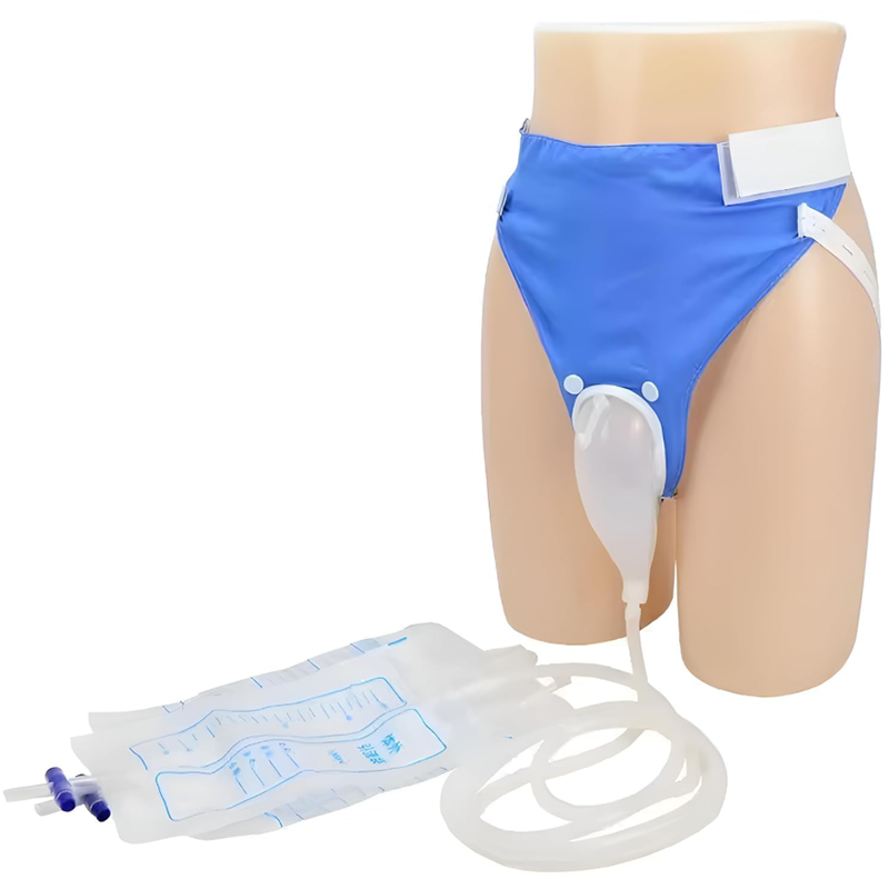 Picture of Urine Collector 100% Silicone Man & Woman  Urinal with Urine Catheter Bags