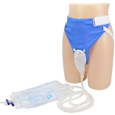 Picture of Urine Collector 100% Silicone Man & Woman  Urinal with Urine Catheter Bags