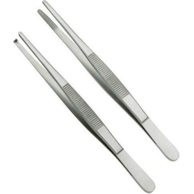 Picture of Thumb Dissecting Forceps Toothed Length : 6"