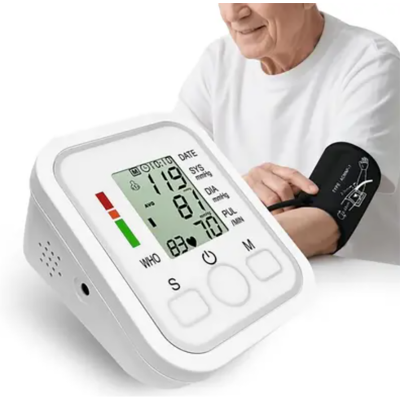 Picture of Upper Arm BP Machine Easy To Use Upper Arm Blood Pressure Monitor Tensiometer
