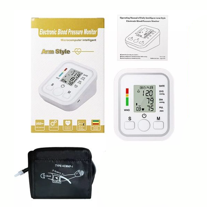 Picture of Upper Arm BP Machine Easy To Use Upper Arm Blood Pressure Monitor Tensiometer