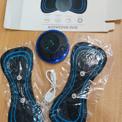 Picture of Mini Tens Massager Therapy Machine Rechargeable ( Dual Pad 2 PCS )