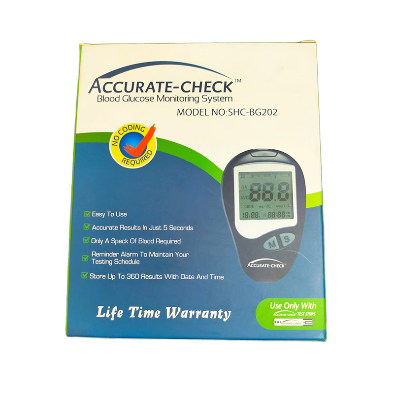 Picture of Accurate-Check SHC-BG202 Blood Glucose Meter