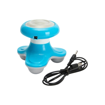 Picture of Mini Neck Massager Function Massage For Neck Back Head Plastic Triangle Shape Electric USB Beauty Anti Cellulite Body Relaxation