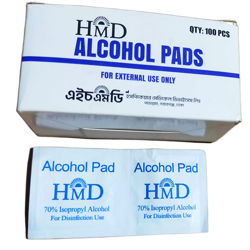 Picture of Alcohol Pad Premium Swabs 100 pcs 1 box