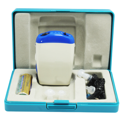 Picture of F-28 Hearing Aid Personal Sound Amplifier, Pocket Sound Enhancer Hearing Aid for Men & Women Moderate Hearing Loss