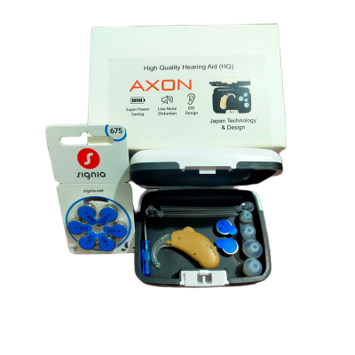 Picture of Axon SS-6300 Hearing Aid best quality with 8 battery