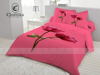Picture of Digital Home tex Luxury Panel Fashionable Bed Sheet for Home Decoration from Clothika