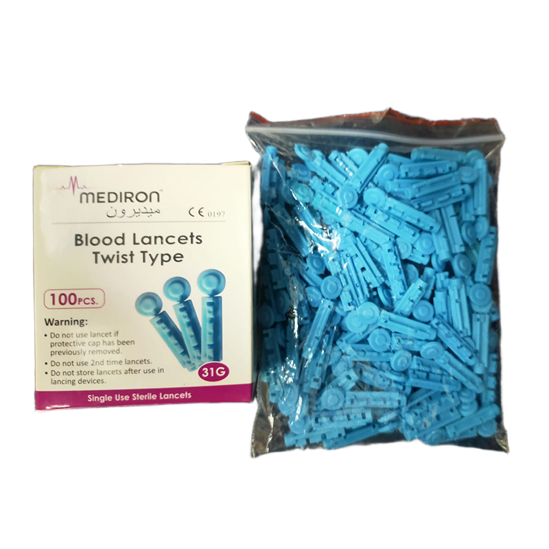 Picture of Mediron Blood Lancet 100 pcs 1box