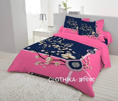 Picture of Eid Collection New Panel Bedsheet king size(8feet/7.5 feet) with 2pillows cover