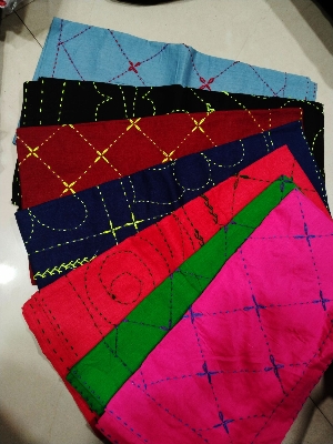 Picture of Baby Nokshikhata Standard size( 32×32) inches for new born baby..