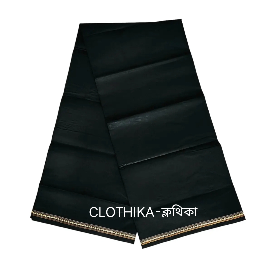 Picture of Balck/White Colour ATM brand 100% cotton Lungi for Smart Men