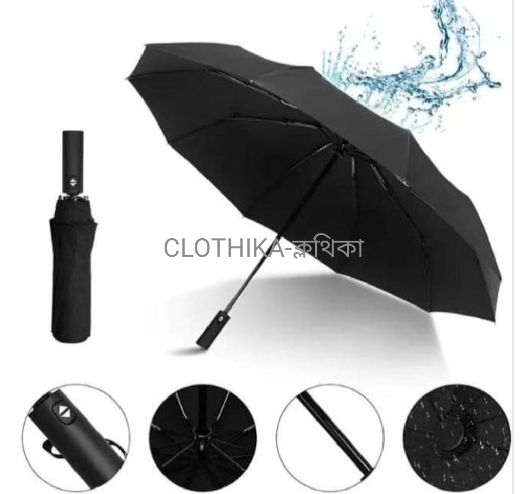Picture of 12 Ribs Heavy Stong Umbrella for Men/Women Fashionable, Stong,Water Resistance,Trendy