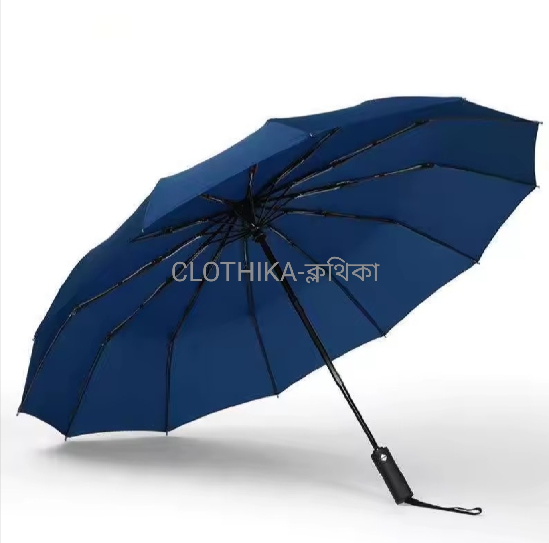 Picture of 12 RIBS HEAVY STRONG RAIN & WINDPROOF AUTO OPEN & CLOSE UMBRELLA FOR MEN/WOMEN