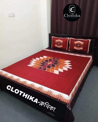 Picture of Premium Quality Panel Bedsheet king size(8feet×7.5feet) with 2 pillows cover for home decorations