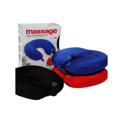 Picture of স্টিরিও স্পিকার মিউজিক সহ ঘাড় ম্যাসেজ কুশন mp3 হোম, অফিস, ভ্রমণের বালিশ (বিভিন্ন রঙের)