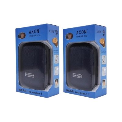 Picture of 2pcs AXON K-88 Mini Rechargeable In Ear Invisible Hearing Aid Aids Volume Adjustable Audiphone Sound Voice Amplifier