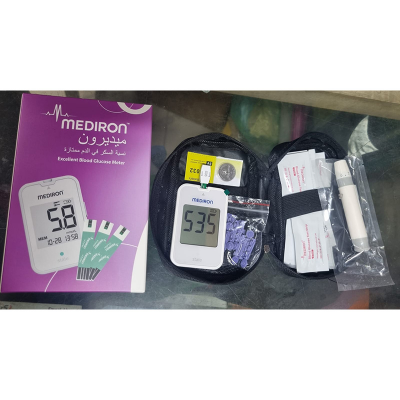 Picture of MEDIRON Excellent Blood Glucose Meter.