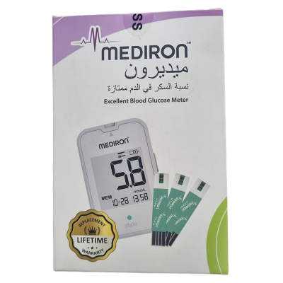 Picture of MEDIRON Excellent Blood Glucose Meter.