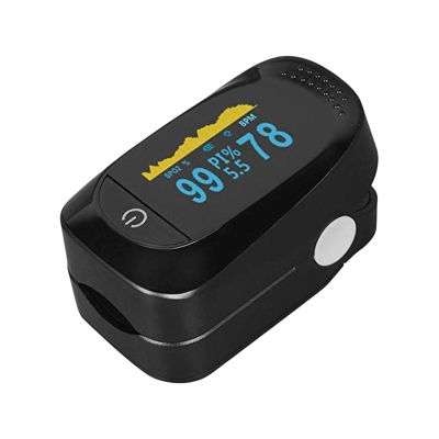 Picture of Imdk ফিঙ্গার টিপ পালস অক্সিমিটার, বহুমুখী ডিজিটাল মনিটরিং পালস মিটার রেট এবং spo2