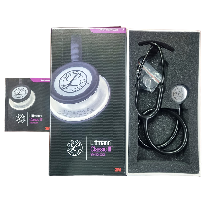 Picture of Littmann Classic III Medical Professional Stethoscope Standard Edition (Black Color)