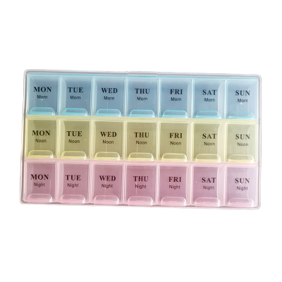 Picture of Weekly Pill Box (3 Compartments) 7 DAYS Storage