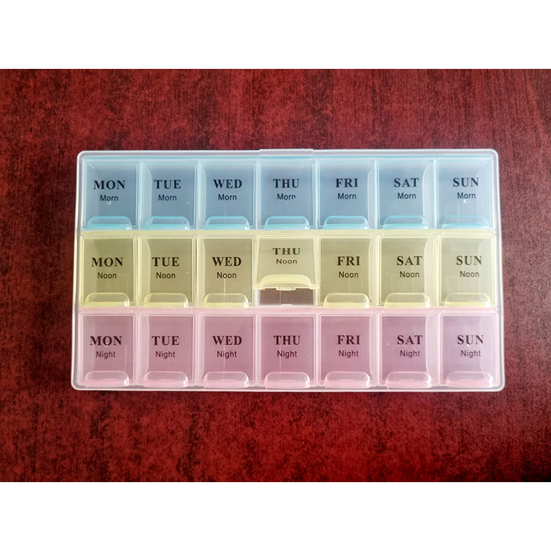 Picture of Weekly Pill Box (3 Compartments) 7 DAYS Storage