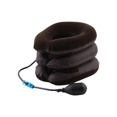 Picture of 3 স্তরের ইনফ্ল্যাটেবল এয়ার সার্ভিকাল নেক ট্র্যাকশন ডিভাইস নরম ঘাড়ের কলার বালিশ ব্যথা স্ট্রেস রিলিফ ঘাড়ের ভঙ্গি স্ট্রেচিং ব্রেস