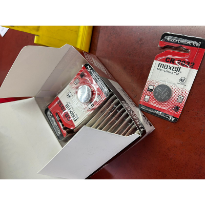 Picture of Maxell CR2032 Lithium 3v Battery Made in Japan . Multi purpose use-1box -20pcs.